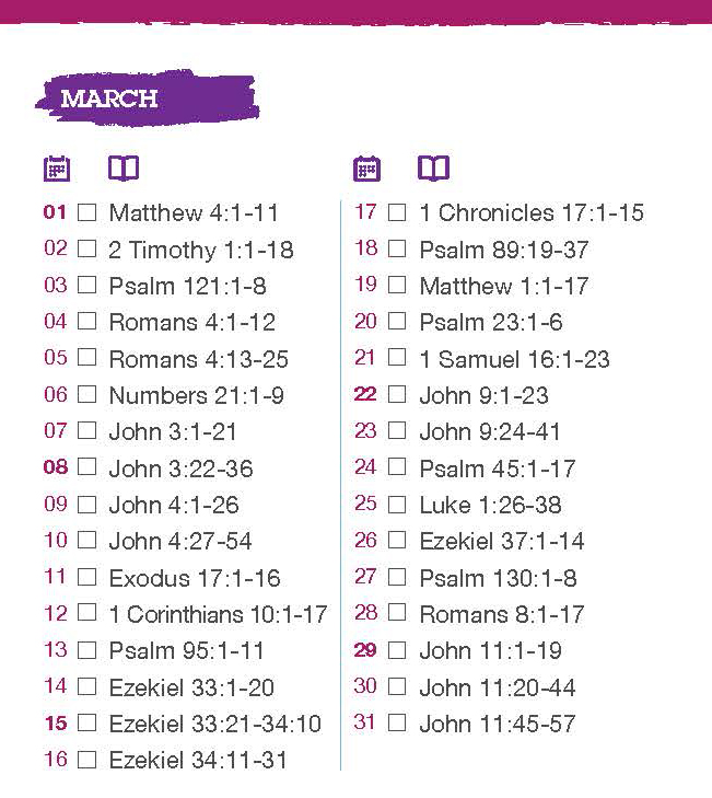 daily bible guides